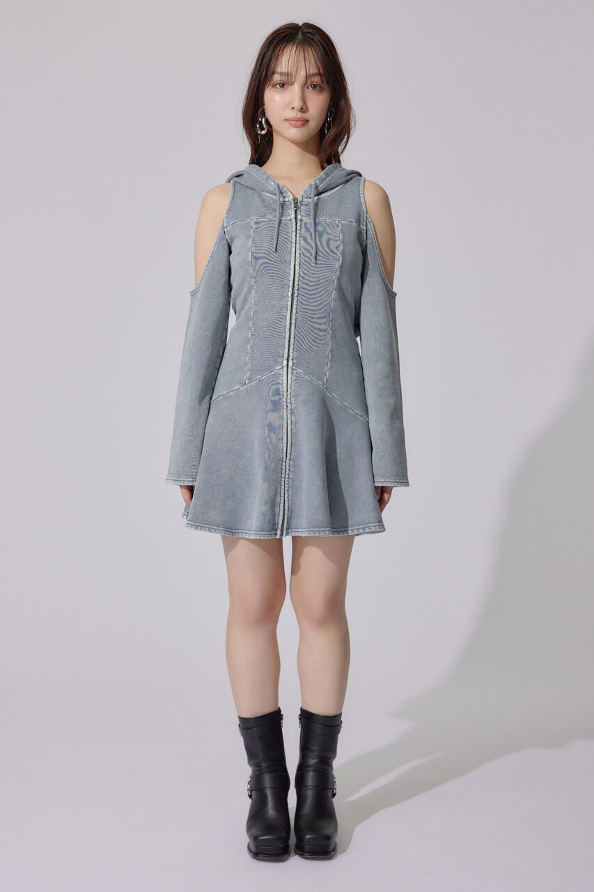 rienda「フードマーメイドワンピース」|ワンピース|