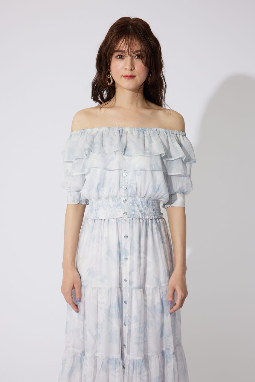 rienda「2WAYオフショルダーショートトップス」|シャツ・ブラウス|