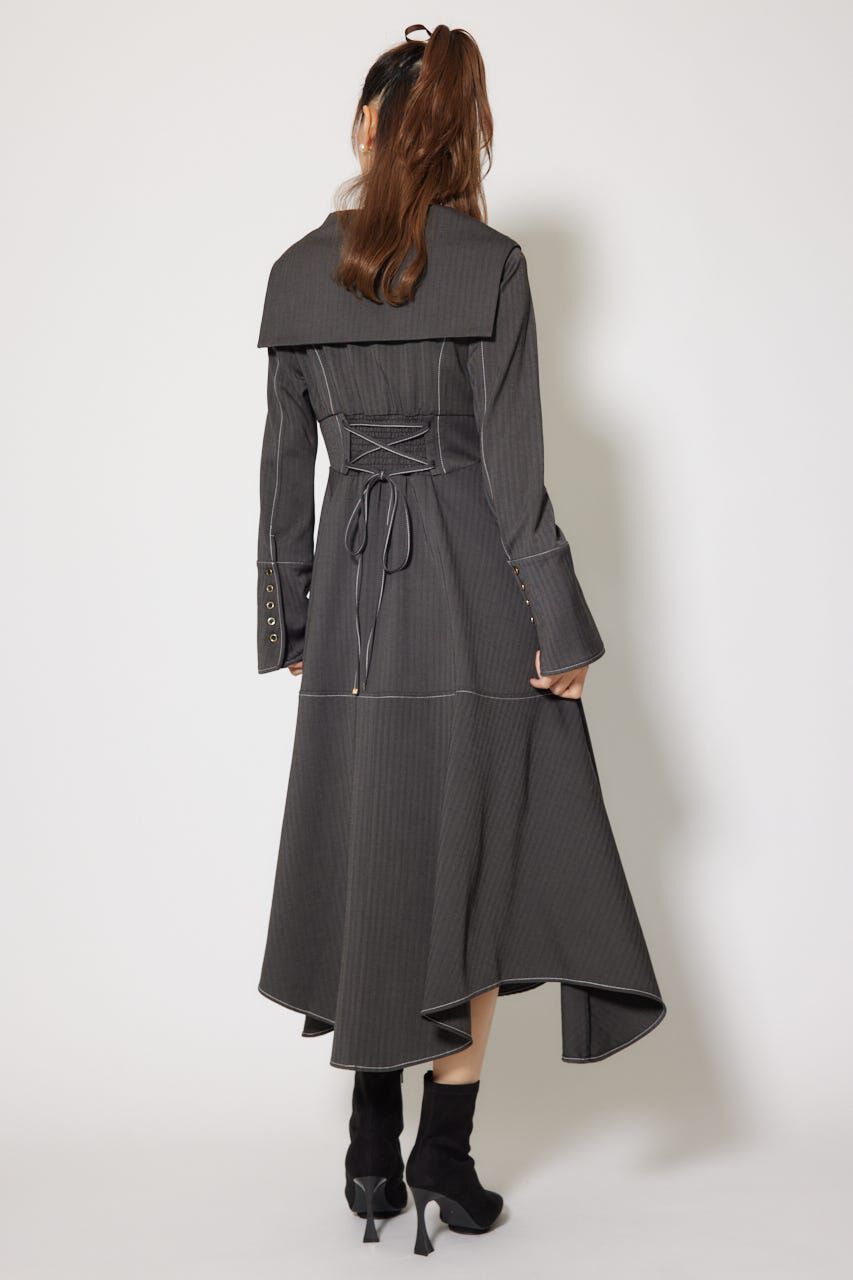 rienda「セーラーディティールフレアワンピース」|ワンピース|