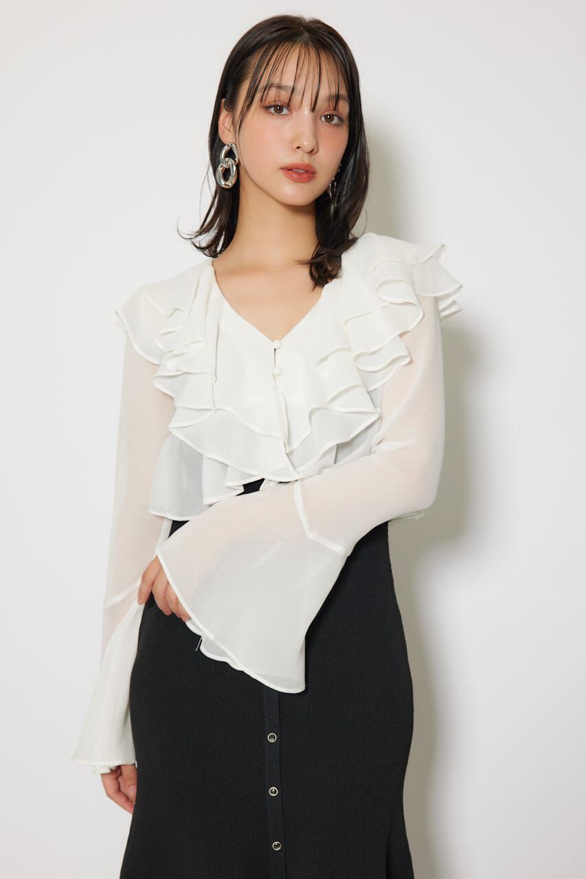 rienda「カーディガンセットニットマーメイドワンピース」|ワンピース|