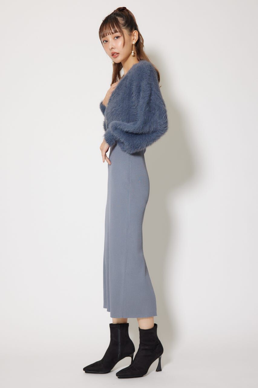 rienda「シャギーカーデセットワンピース」|ワンピース|