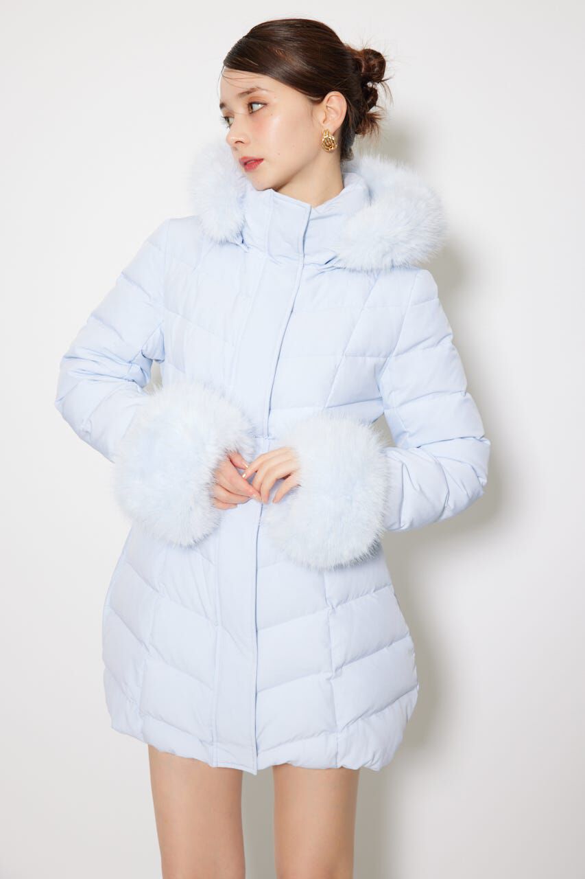 rienda「Aラインダウンワンピコート」|その他|