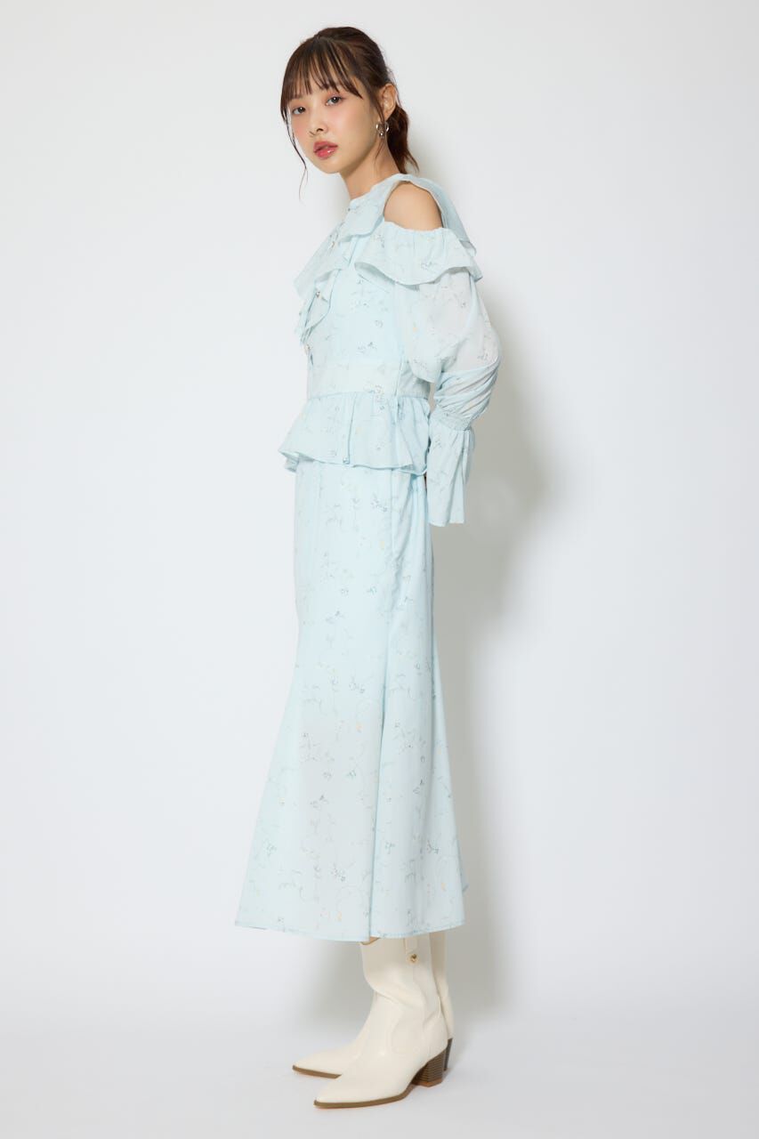 rienda「マーメイドフラワーワンピース」|ワンピース|