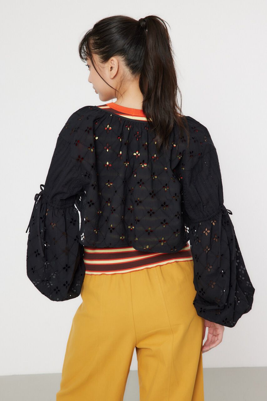 RODEO CROWNS「カットワークレースボレロ 2」|シャツ・ブラウス|