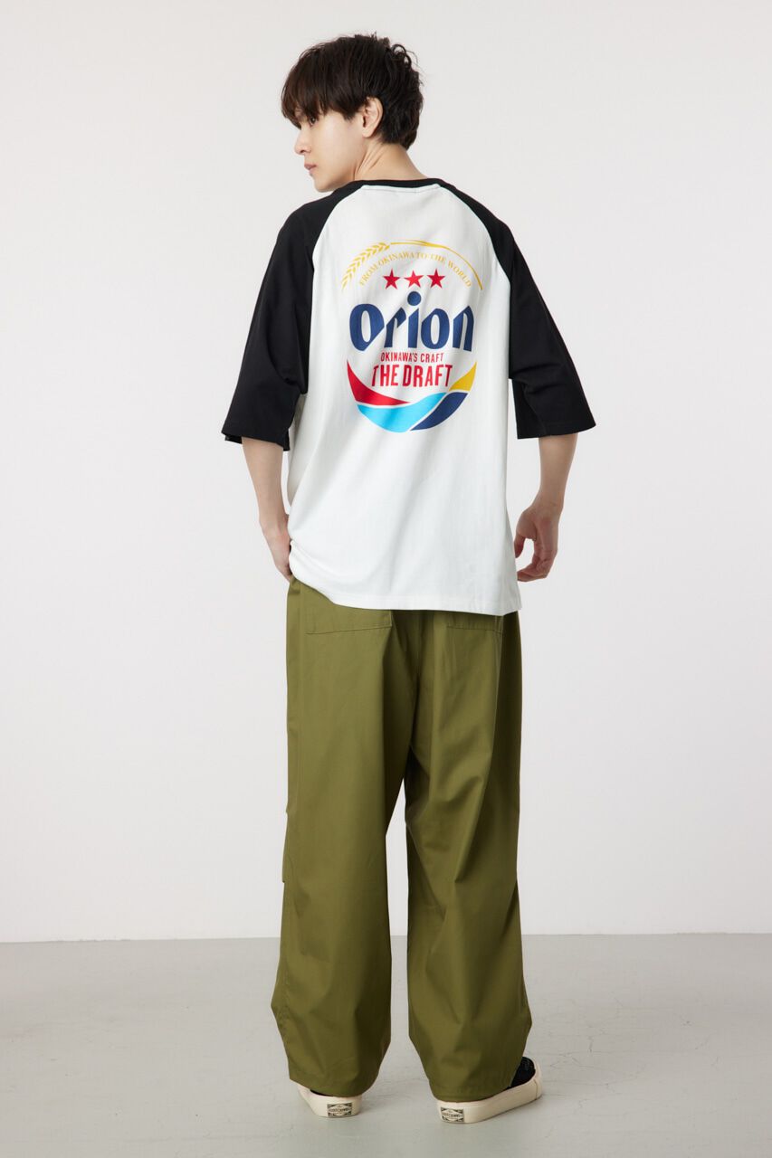 RODEO CROWNS「Orion BeerxRCSラグラン5分トップス」|Tシャツ・カットソー|