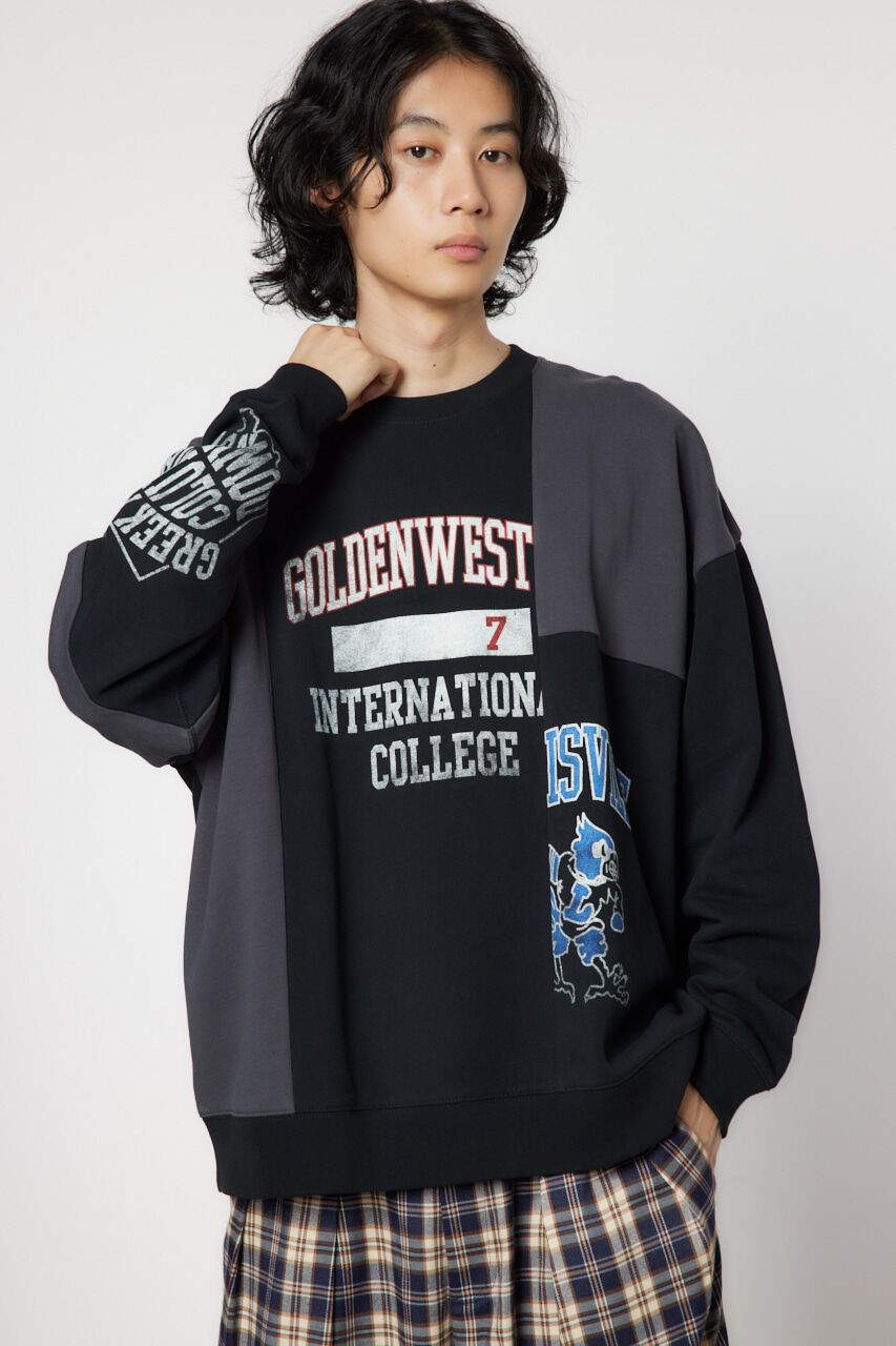 RODEO CROWNS「リメイクライクスウェット」|パーカー|