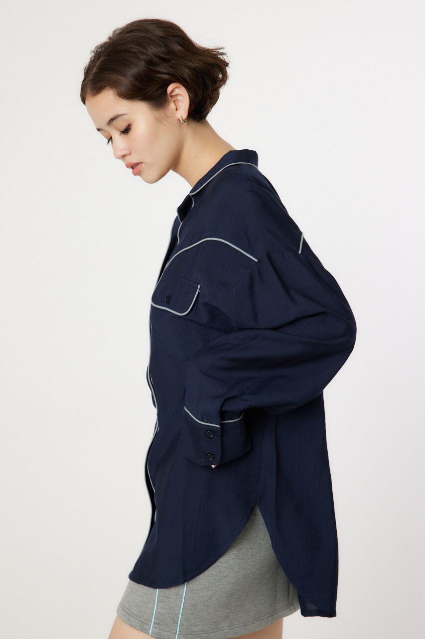 RODEO CROWNS「パイピングウエスタンシャツ」|シャツ・ブラウス|