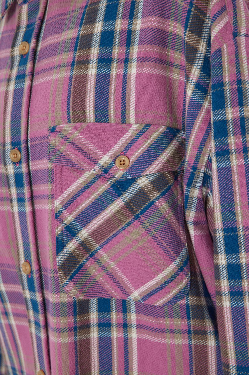 RODEO CROWNS「CHECK OVER シャツ」|シャツ・ブラウス|