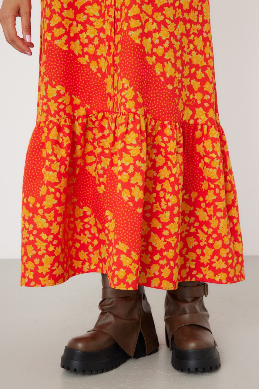 RODEO CROWNS「floral ワンピース」|ワンピース|