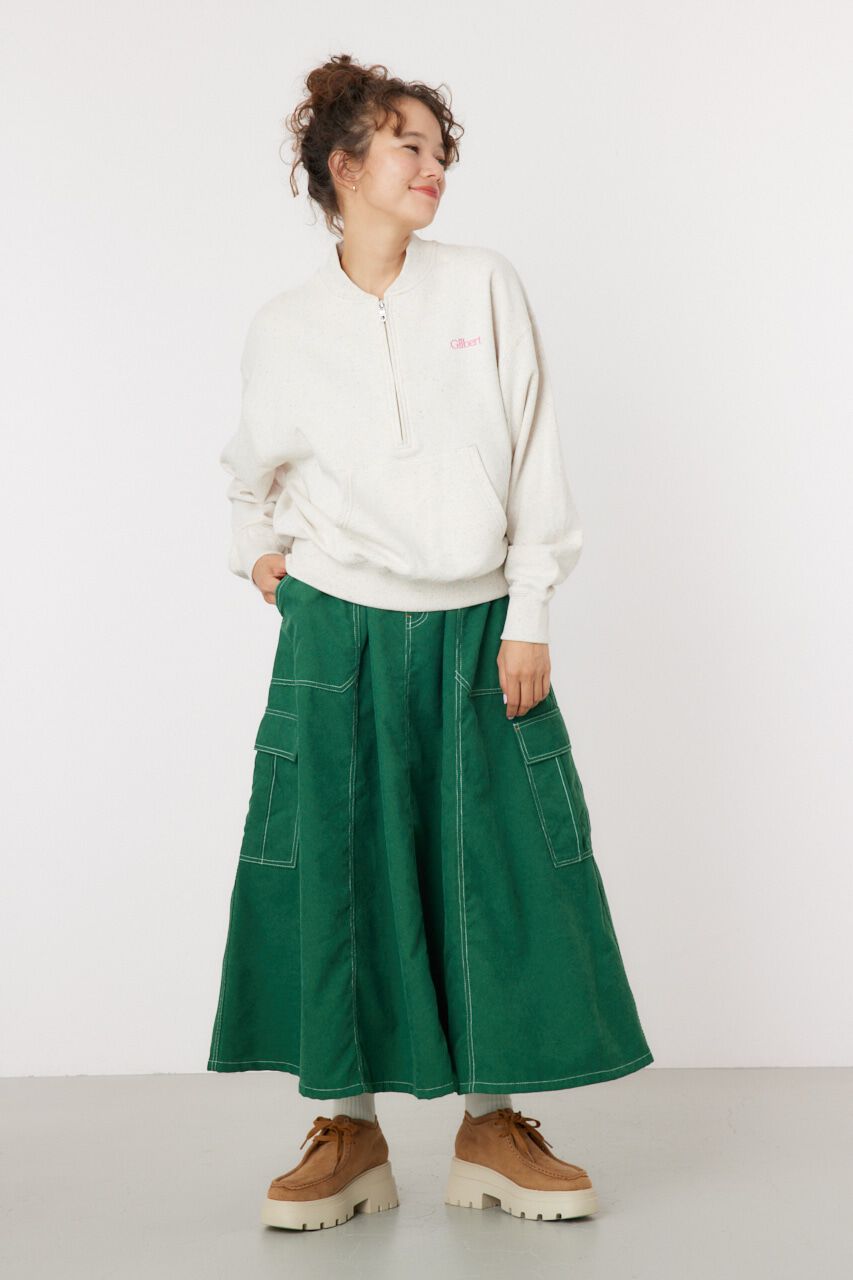 RODEO CROWNS「VTG ハーフジップスウェットトップス」|パーカー|