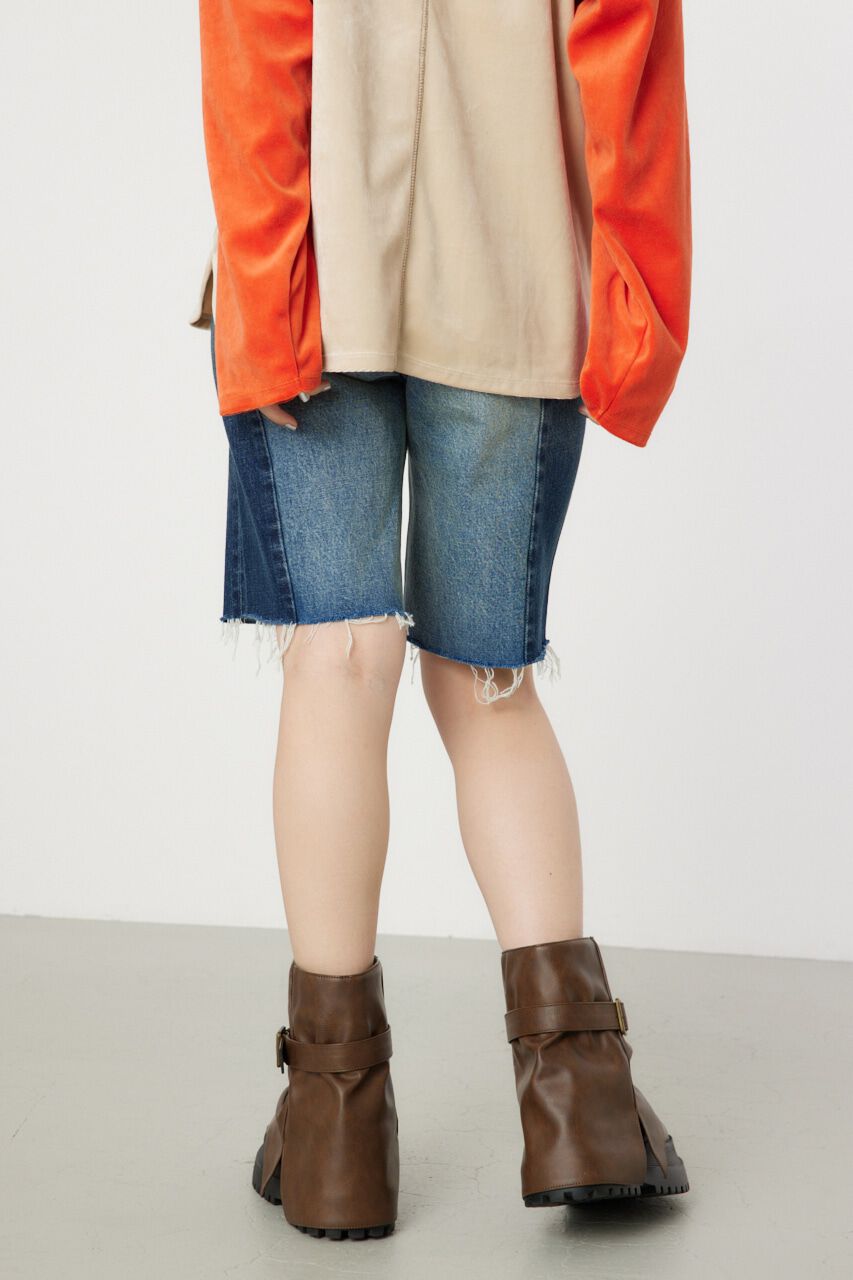 RODEO CROWNS「デニムハーフパンツ」|デニム|