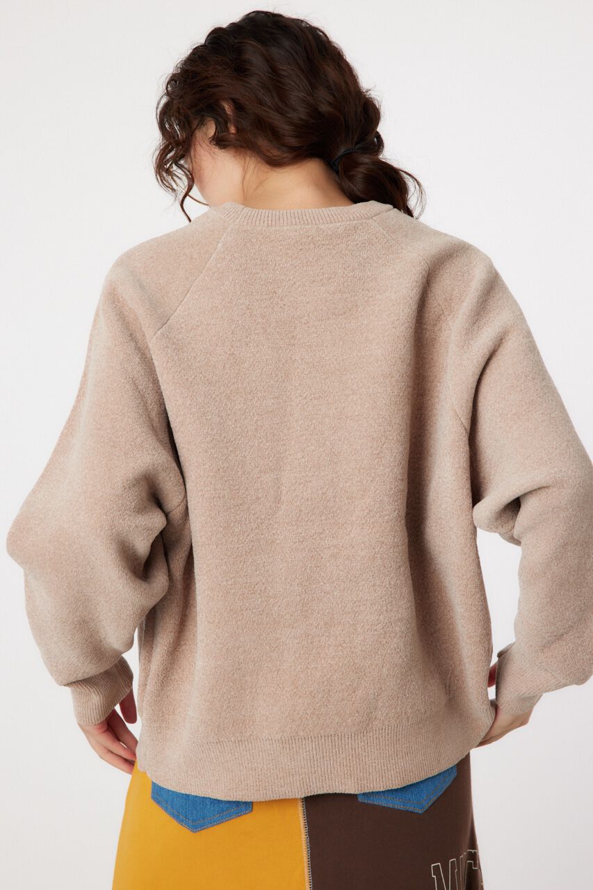 RODEO CROWNS「モールエンボスロゴニットトップス」|ニット・セーター|