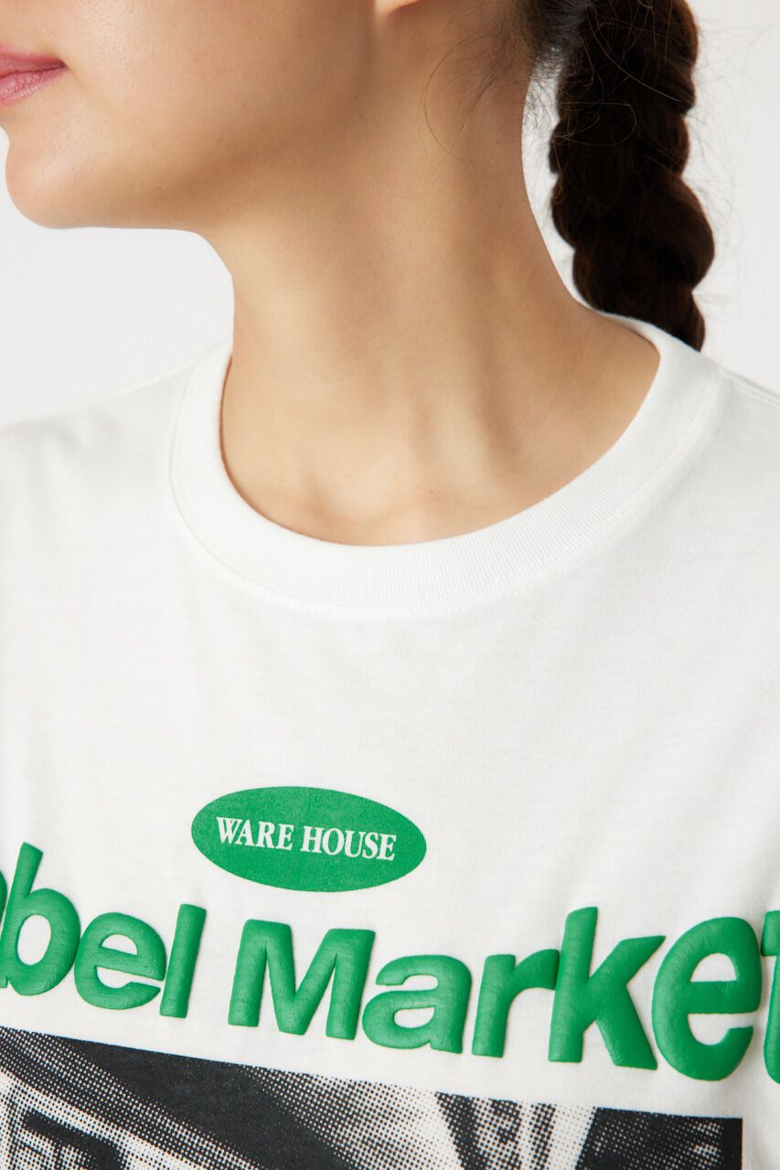 RODEO CROWNS「Label Market ロングスリーブTシャツ」|Tシャツ・カットソー|