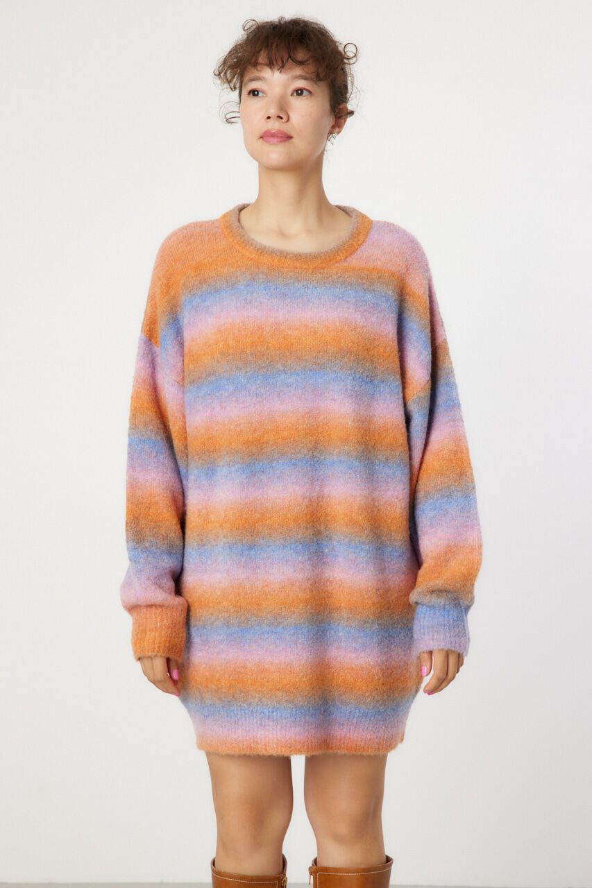 RODEO CROWNS「グラデーションニットワンピース」|ワンピース|