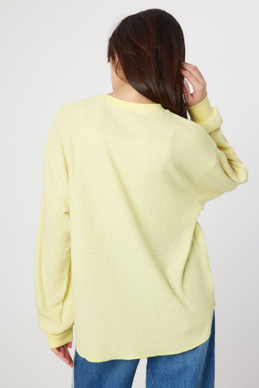 RODEO CROWNS「ラメワッフルトップス」|Tシャツ・カットソー|