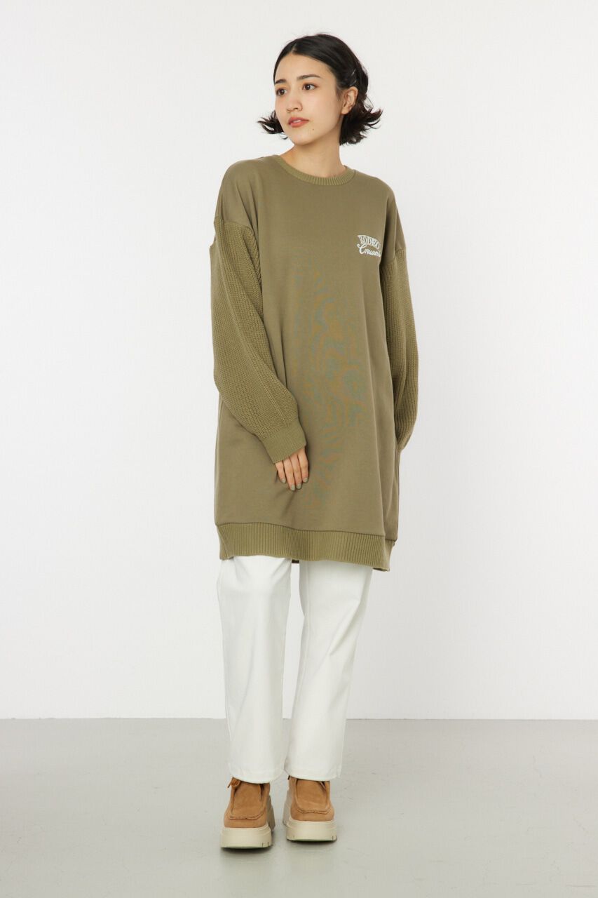 RODEO CROWNS「ドッキングロゴニットワンピース」|ワンピース|