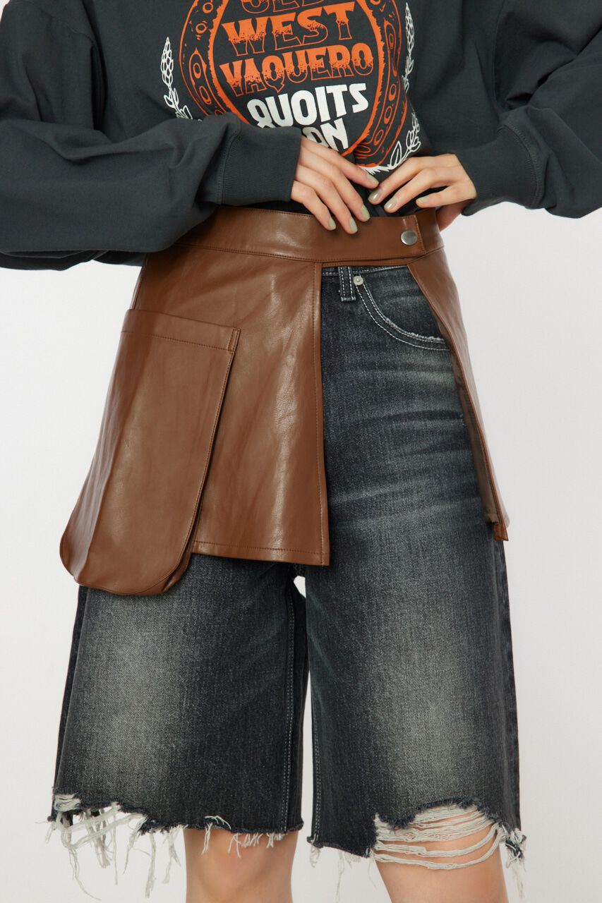 RODEO CROWNS「ラップベルト」|ベルト|BRN