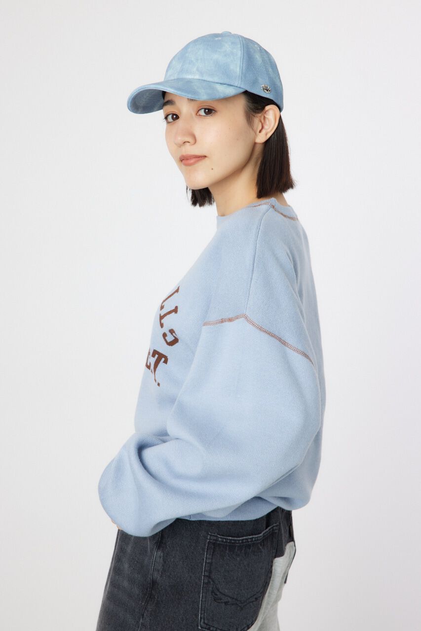 RODEO CROWNS「配色ステッチカレッジニットトップス」|ニット・セーター|