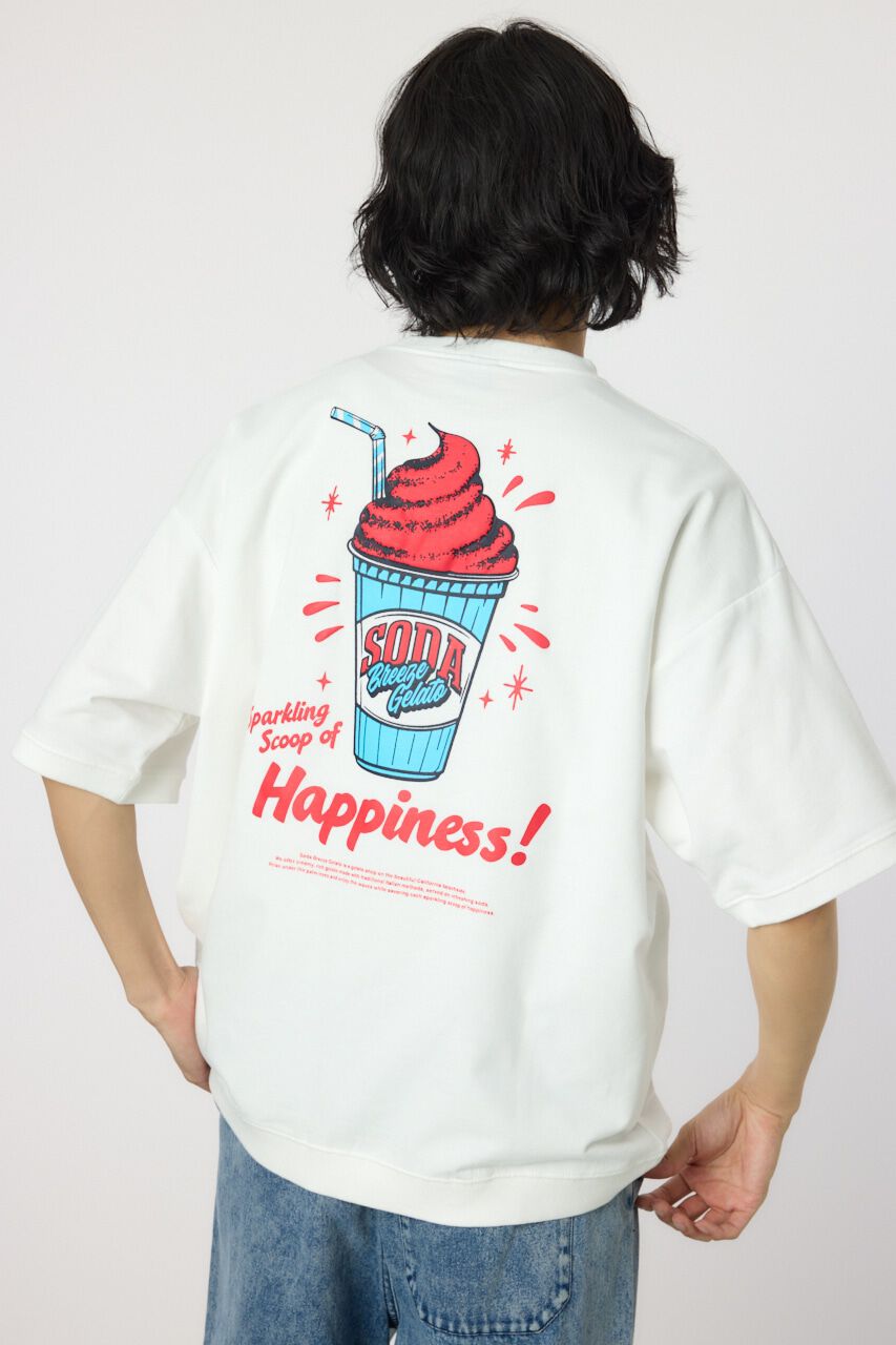RODEO CROWNS「スムージーハーフスリーブスウェット」|Tシャツ・カットソー|O/WHT1
