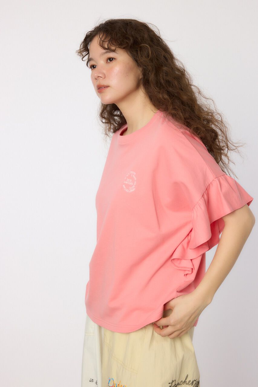 RODEO CROWNS「フリルスリーブトップス」|Tシャツ・カットソー|