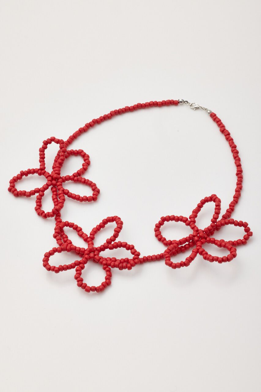 RODEO CROWNS「フラワービーズネックレス」|ネックレス|