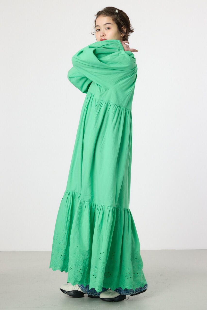 RODEO CROWNS「コットンレーススカラップワンピース」|ワンピース|