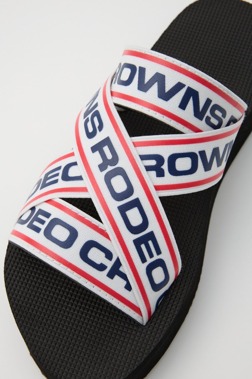 RODEO CROWNS「ラバーテープサンダル」|サンダル|