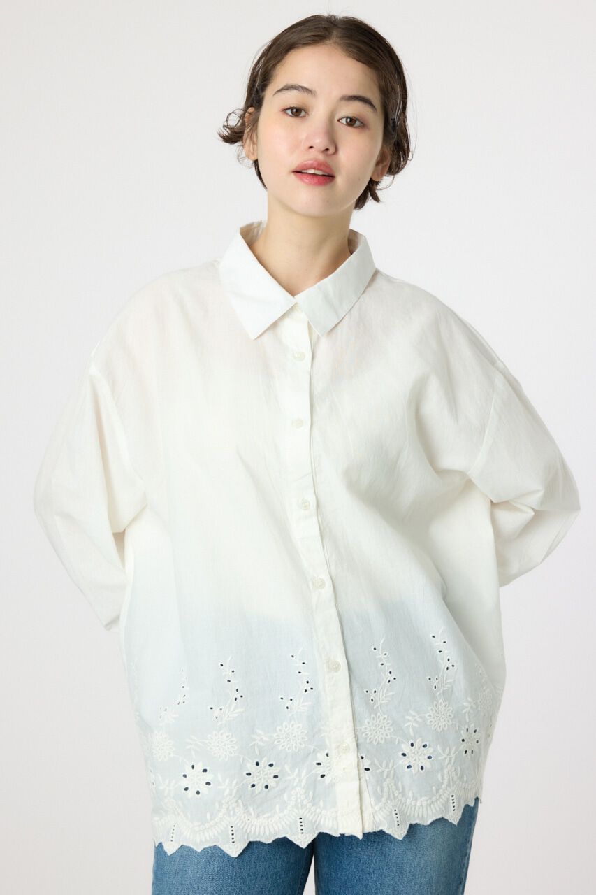 RODEO CROWNS「スカラップシャツ」|シャツ・ブラウス|