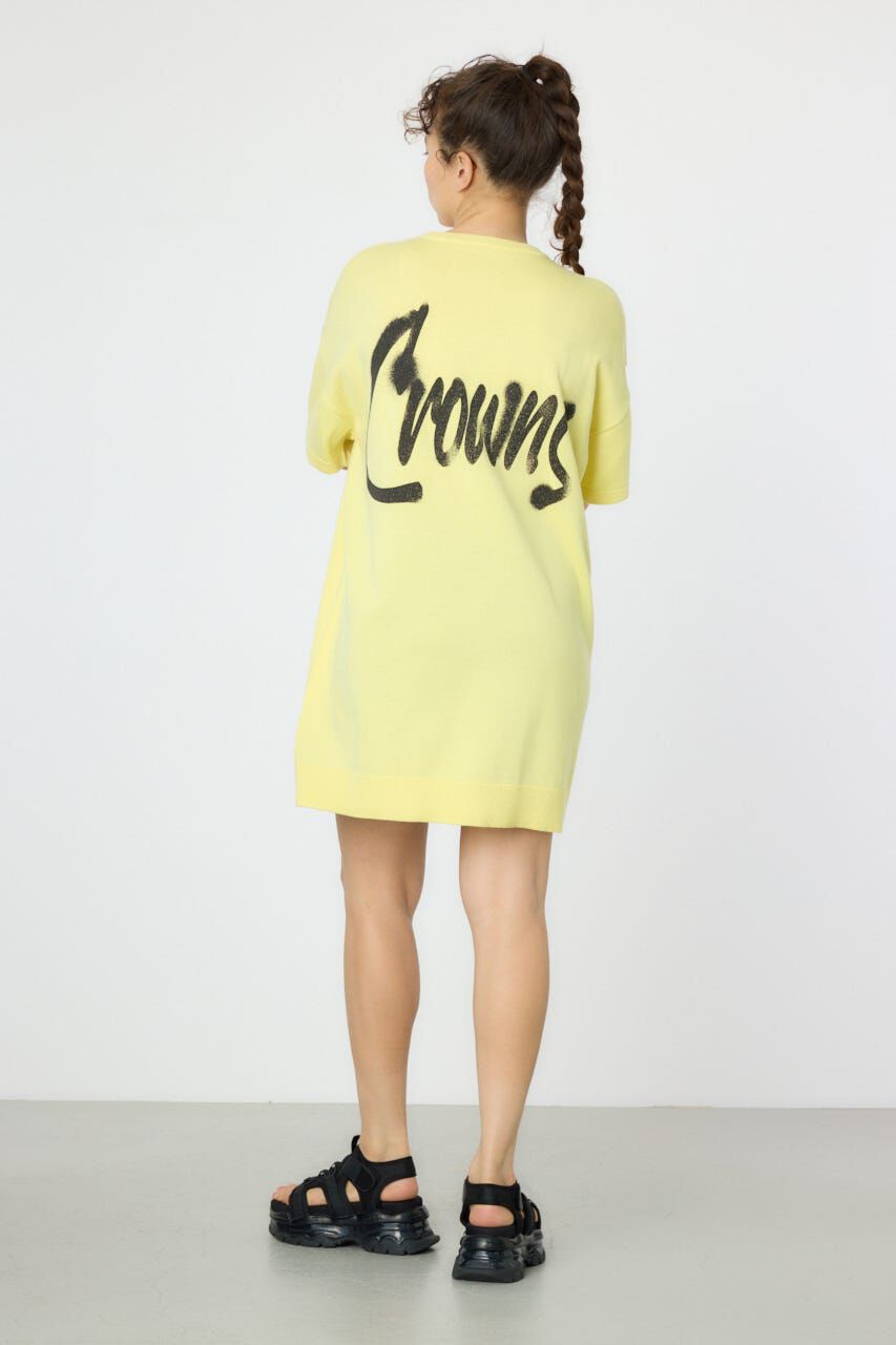 RODEO CROWNS「スプレーロゴニットワンピース」|ワンピース|