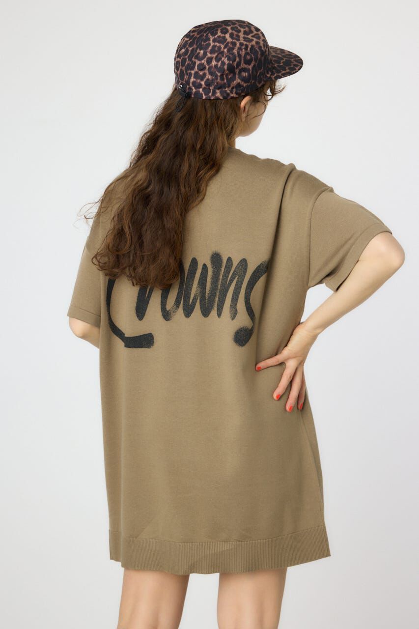 RODEO CROWNS「スプレーロゴニットワンピース」|ワンピース|