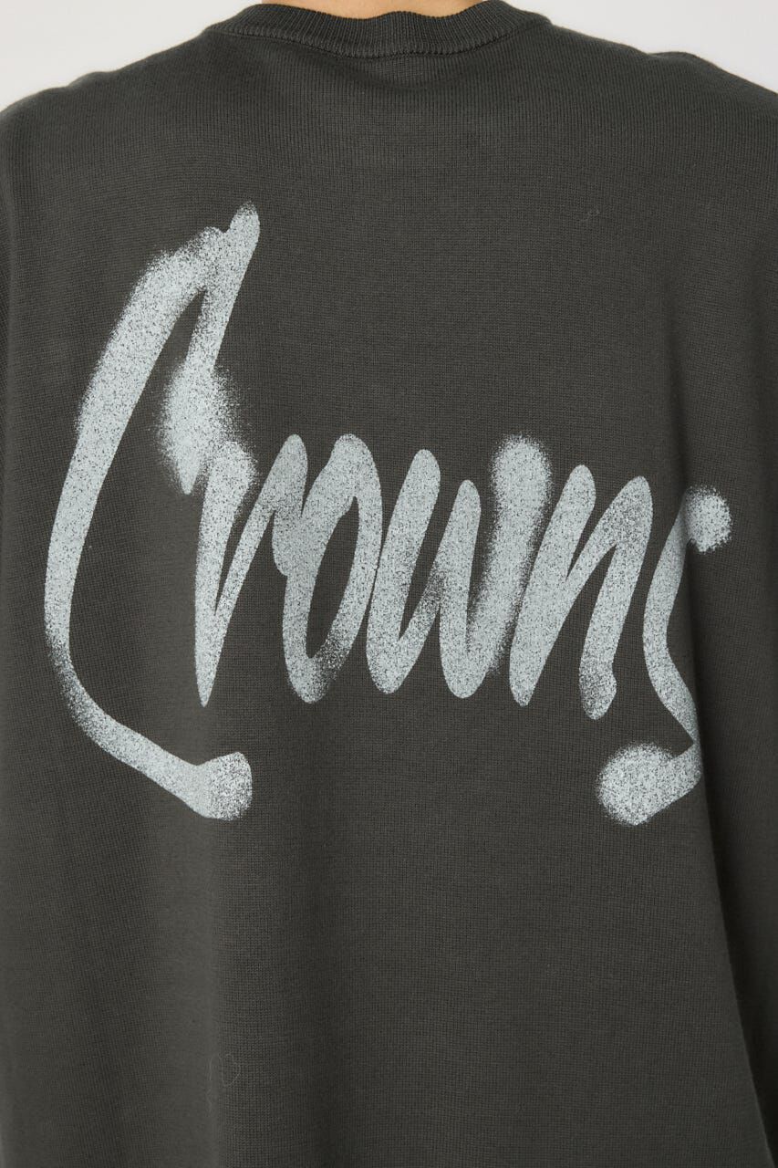 RODEO CROWNS「メンズスプレーロゴニットトップス」|ニット・セーター|