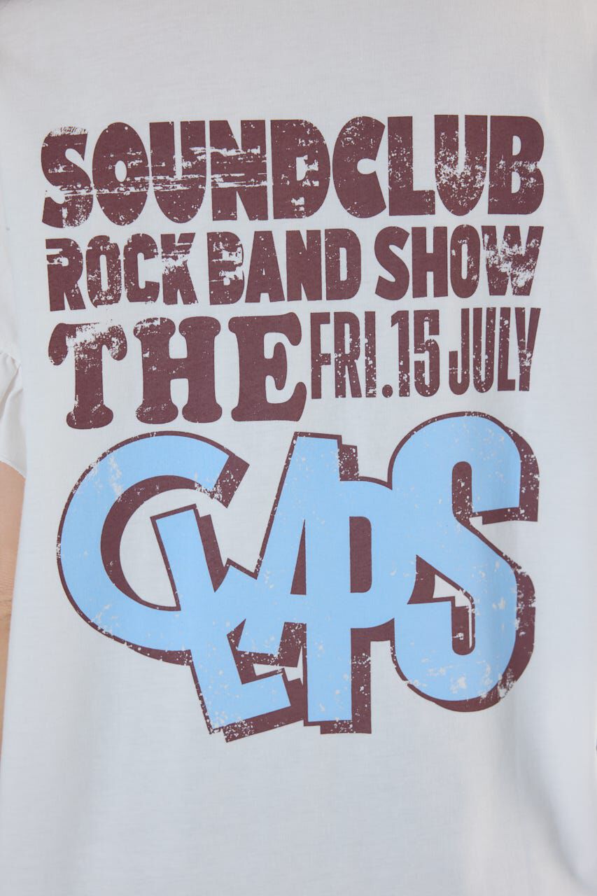 RODEO CROWNS「Vintage Graphicフリル Tシャツ」|Tシャツ・カットソー|