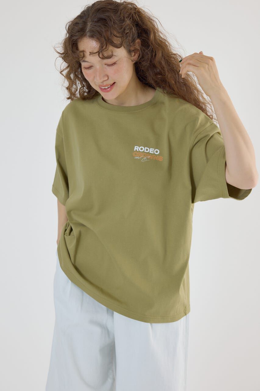 RODEO CROWNS「PALETTEロゴTシャツ」|Tシャツ・カットソー|