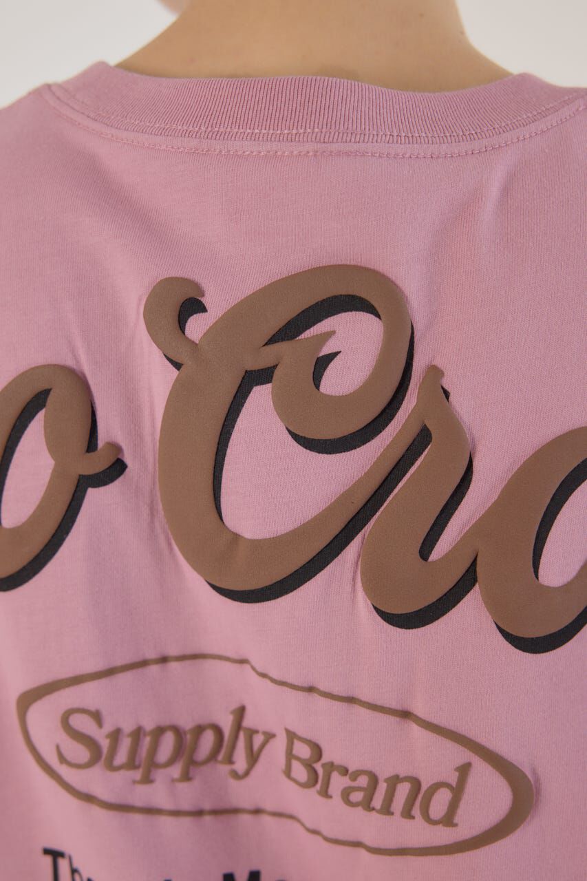 RODEO CROWNS「フェイクレイヤードスクリプトロゴ Tシャツ」|Tシャツ・カットソー|