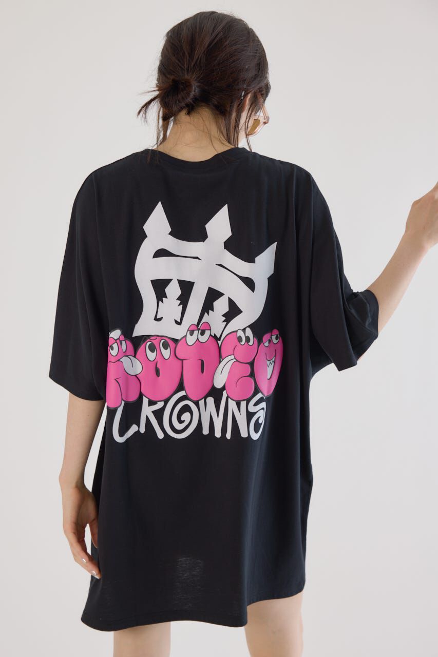 RODEO CROWNS「ストリートFace Logo Tワンピース」|ワンピース|