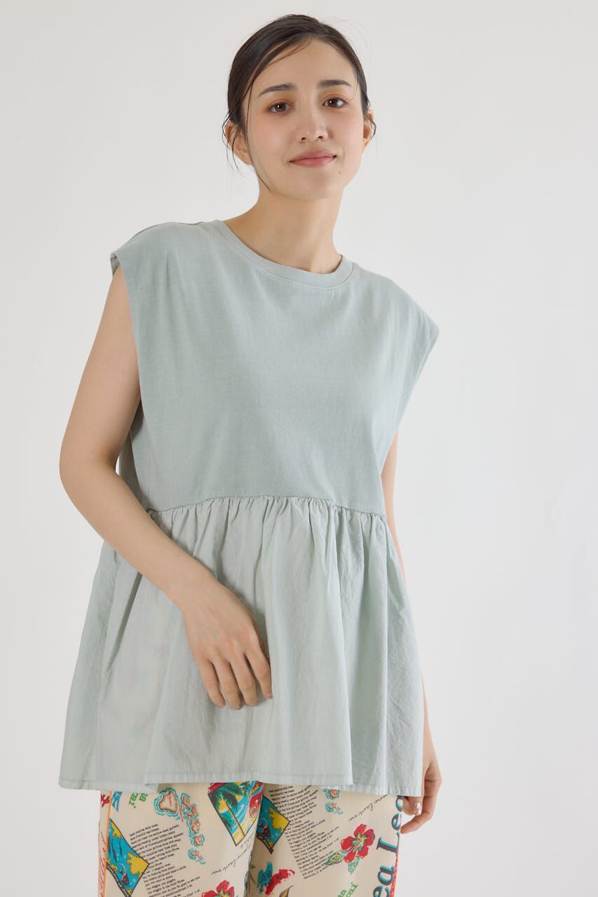 RODEO CROWNS「ピグメント切替フレアタンクトップ」|タンクトップ|MINT