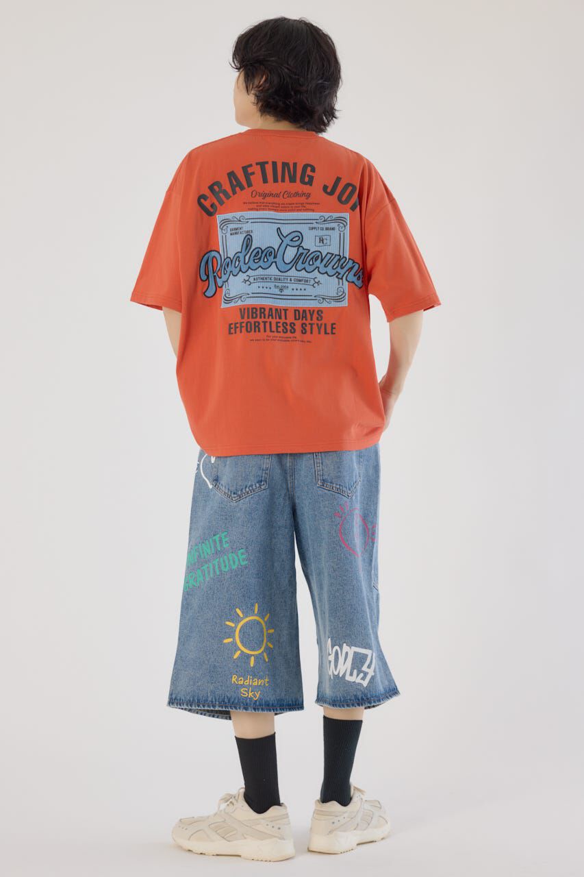 RODEO CROWNS「コール＆デニムパッチTシャツ」|Tシャツ・カットソー|