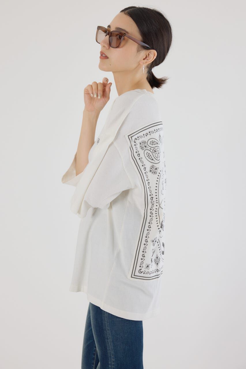 RODEO CROWNS「バンダナピグメントTシャツ」|Tシャツ・カットソー|