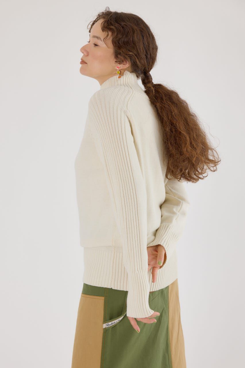 RODEO CROWNS「アームリブニットトップス」|ニット・セーター|