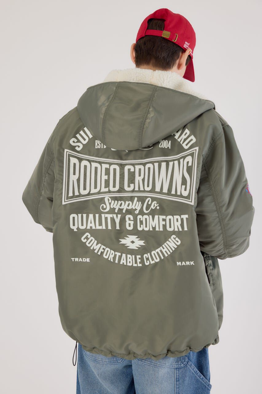 RODEO CROWNS「バックロゴフライトジャケット」|その他|