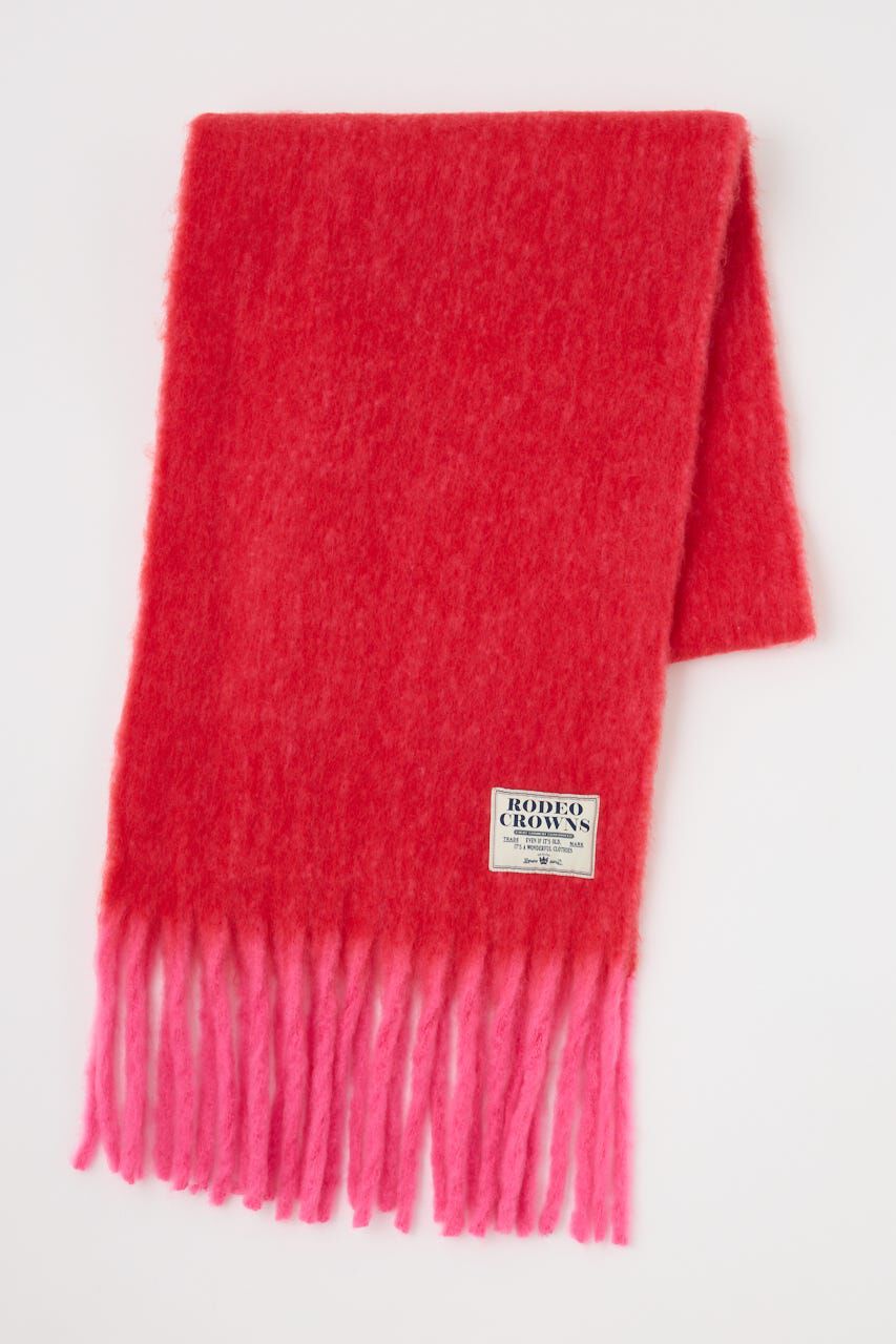 RODEO CROWNS「カラーボリュームマフラー」|その他|柄RED5