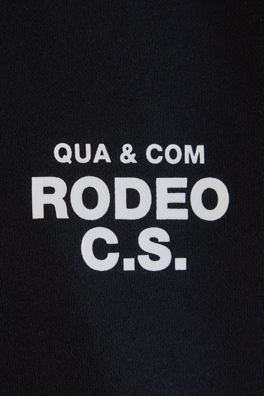 RODEO CROWNS「メンズフェイクレザーパッチスウェット」|パーカー|