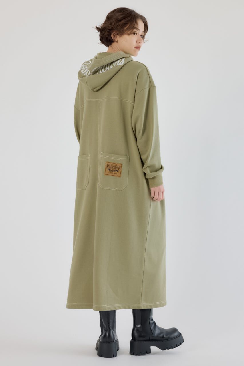 RODEO CROWNS「RCSカラーステッチパーカーワンピース」|ワンピース|L/KHA1