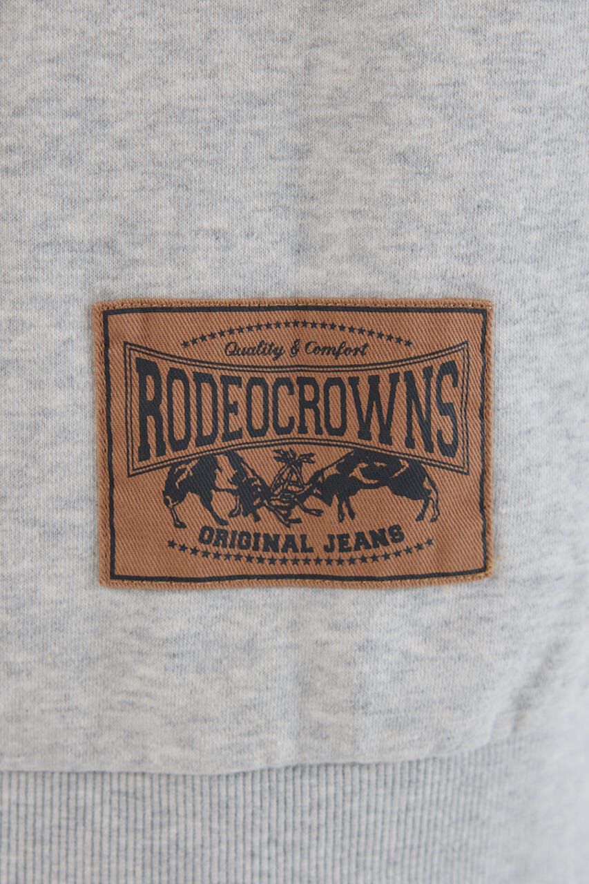 RODEO CROWNS「グランジロゴデニムアップリケワンピース」|ワンピース|