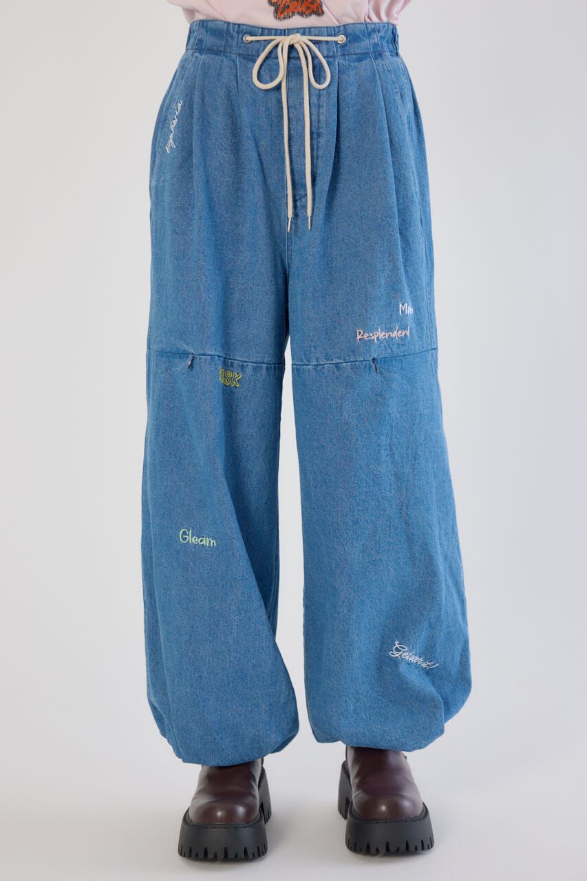 RODEO CROWNS「embroideryサイドジップパンツ」|その他|