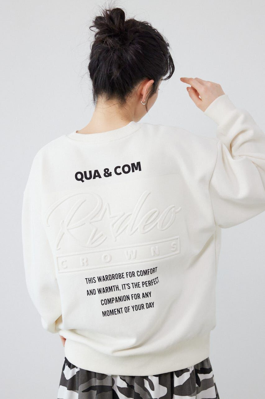 RODEO CROWNS「エンボススターロゴスウェットトップス」|パーカー|O/WHT1