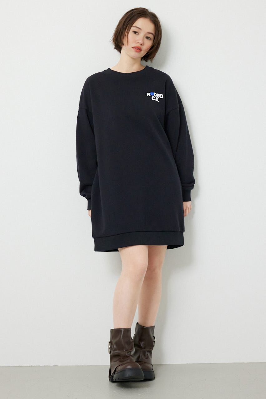 RODEO CROWNS「バックハートロゴワンピース」|ワンピース|