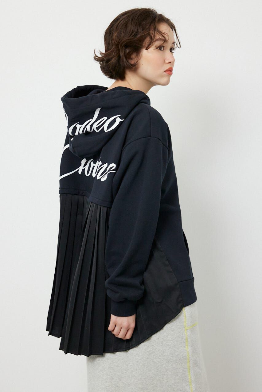 RODEO CROWNS「バックプリーツロゴパーカー」|パーカー|