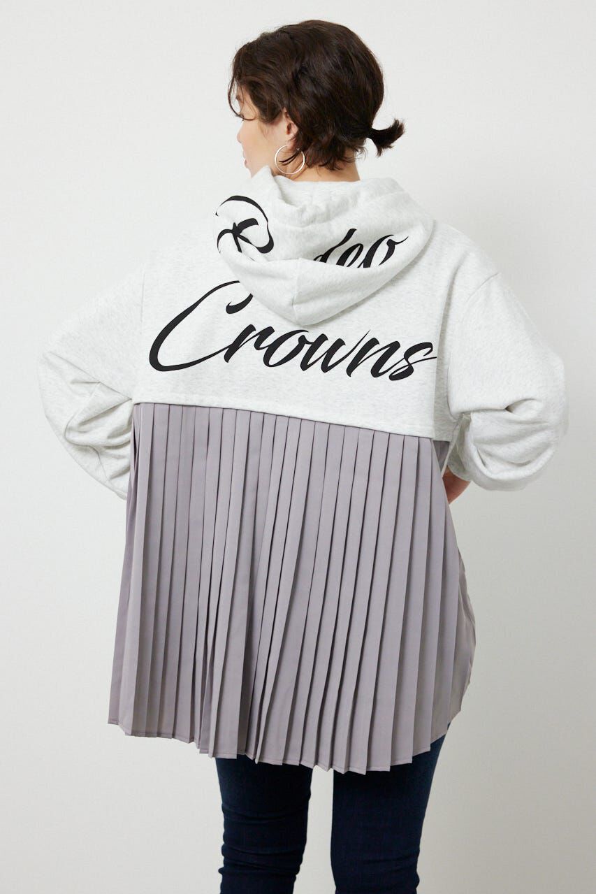 RODEO CROWNS「バックプリーツロゴパーカー」|パーカー|