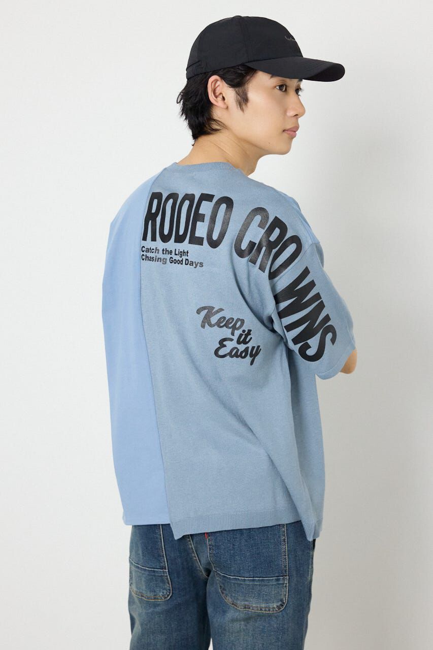 RODEO CROWNS「メンズランダムコンビニットトップス」|ニット・セーター|